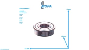 BALL BEARING - 12155576 suitable for MWM & Deutz engines