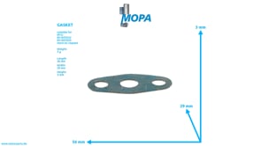 GASKET - 4421870180 suitable for MTU engines