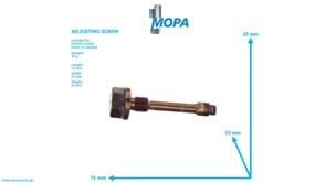 ADJUSTING SCREW - 12452119 suitable for MWM & Deutz engines