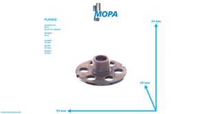 FLANSCH - 5550910025 passend für MTU Motoren