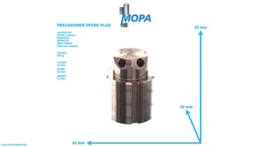 PRE-CHAMBER BASE - 04007202 suitable for MWM & Deutz engines