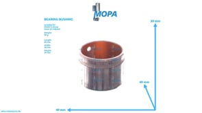 BEARING BUSHING - 12211228 suitable for MWM & Deutz engines