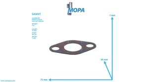 GASKET - 12275220 suitable for MWM & Deutz engines