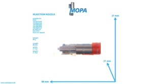 INJECTION NOZZLE - 0010170712 suitable for MTU engines