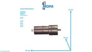 INJECTION NOZZLE - 12153006 suitable for MWM & Deutz engines