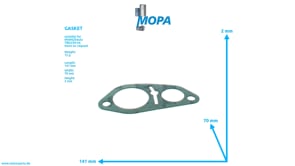 DICHTUNG - 12163453 passend für MWM & Deutz Motoren