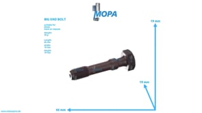 BIG END BOLT - 12167047 suitable for Deutz engines