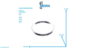 COKE SCRAPER RING - 12344823 suitable for MWM & Deutz engines