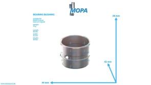 BEARING BUSHING - 12453511 suitable for MWM & Deutz engines