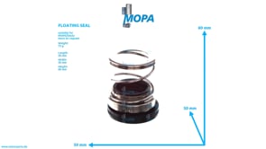 FLOATING SEAL - 01231744 suitable for MWM & Deutz engines