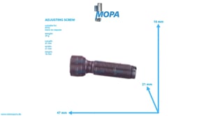 ADJUSTING SCREW - 5500500020 suitable for MTU engines