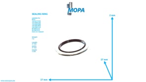 SEALING RING - 0029977940 suitable for MTU engines