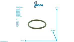 TORIC SEAL - 01164124 suitable for MWM & Deutz engines