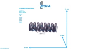 COMPRESSION SPRING - 01308307 suitable for MWM & Deutz engines