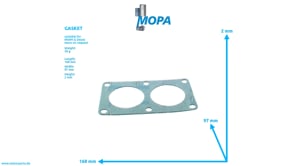 DICHTUNG - 04003797 passend für MWM & Deutz Motoren