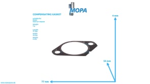 COMPENSATING GASKET - 04178524 suitable for Deutz engines