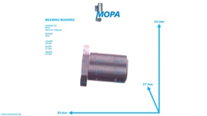 BEARING BUSHING - 5849970316 suitable for MTU engines