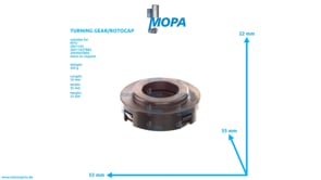 TURNING GEAR/ROTOCAP - 0000532235 suitable for MTU engines