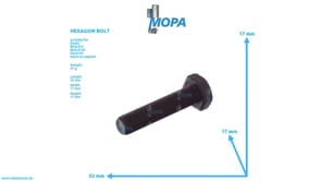 HEXAGON BOLT - 01144635 suitable for Deutz engines