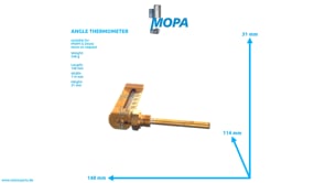 ANGLE THERMOMETER - 01220719 suitable for MWM & Deutz engines