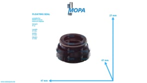 FLOATING SEAL - 12027382 suitable for MWM & Deutz engines