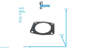 GASKET - 12172350 suitable for MWM & Deutz engines