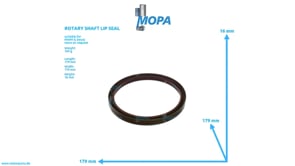 ROTARY SHAFT LIP SEAL - 12276256 suitable for MWM & Deutz engines