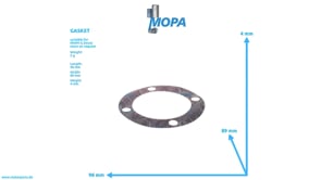 GASKET - 03353364 suitable for MWM & Deutz engines