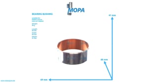 BEARING BUSHING - 12313195 suitable for MWM & Deutz engines