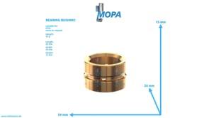 BEARING BUSHING - 5090250350 suitable for MTU engines