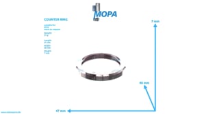 COUNTER RING - 0002010418 suitable for MTU engines