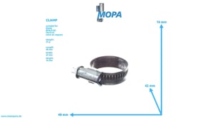 CLAMP - 01173962 suitable for Deutz engines