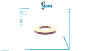 SEALING RING - 02403867 suitable for Deutz engines