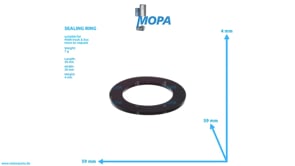 SEALING RING - 51966010313 suitable for MAN D engines