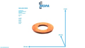 SEALING RING - 51987010076 suitable for MAN D engines