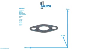 GASKET - 04182519 suitable for Deutz engines