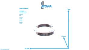 SPACER RING - 12163181 suitable for MWM & Deutz engines