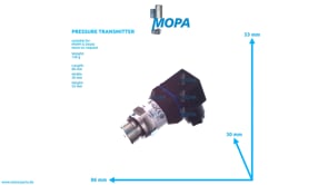 PRESSURE TRANSMITTER - 12323777 suitable for MWM & Deutz engines