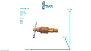 ABSPERRVENTIL - 01172539 passend für MWM & Deutz Motoren