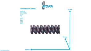 COMPRESSION SPRING - 12029713 suitable for MWM & Deutz engines