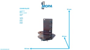 ABDECKBLECH - 5580100067 passend für MTU Motoren