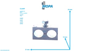 CLAMP - 10094-216 suitable for MTU engines