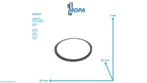 GASKET - 12278839 suitable for MWM & Deutz engines