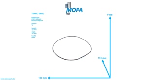 TORIC SEAL - 02045698 suitable for MWM & Deutz engines