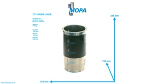 CYLINDER LINER - 12342162 suitable for MWM & Deutz engines