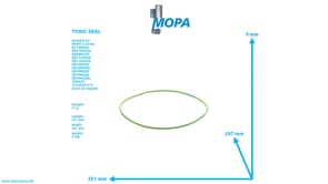 TORIC SEAL - 01164515 suitable for MWM & Deutz engines