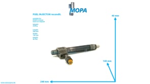 FUEL INJECTOR recondit. - 02067505RECON suitable for MWM & Deutz engines