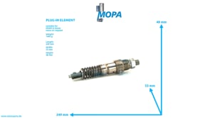 PLUG-IN ELEMENT - 02124346 suitable for MWM & Deutz engines