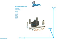 ANLASSVENTIL - 03476450 passend für MWM & Deutz Motoren