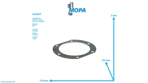 DICHTUNG - 04046099 passend für MWM & Deutz Motoren